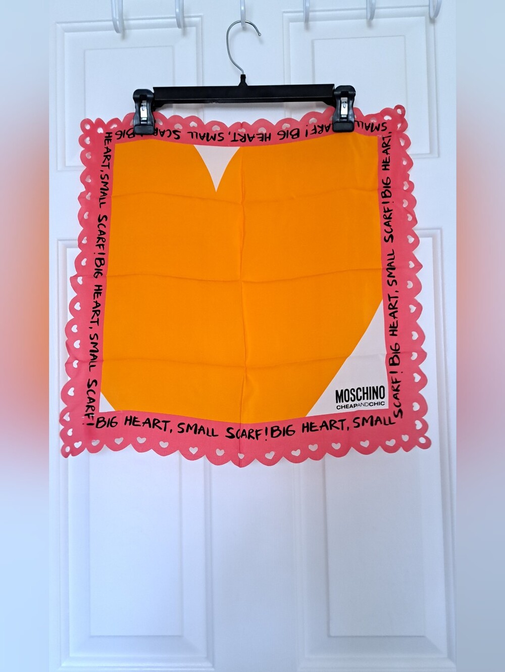 Vintage Moschino Cheap and Chic Scarf